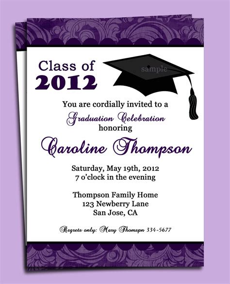 Create A Free Graduation Announcement - Invitation Design Blog