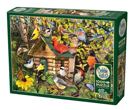 Bird Cabin 1000 piece jigsaw| 40006 |Cobble Hill Puzzles Official Website — USA Cobble Hill Puzzles