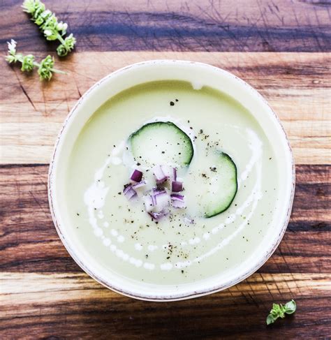 Cucumber soup