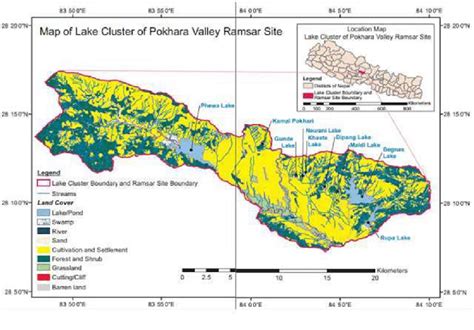 Lakes of Pokhara Valley (map adopted from IUCN). | Download Scientific ...