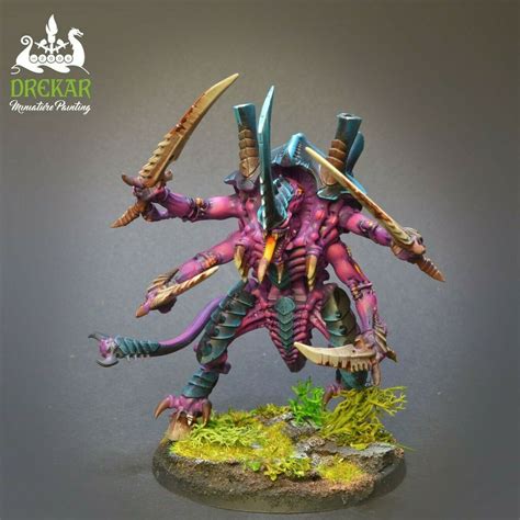 The Swarmlord Tyranids warhammer 40K * COMMISSION ** painting | eBay