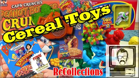 Cereal Toys from the 80s & 90s - ReCollections | Nostalgia Nerd - YouTube