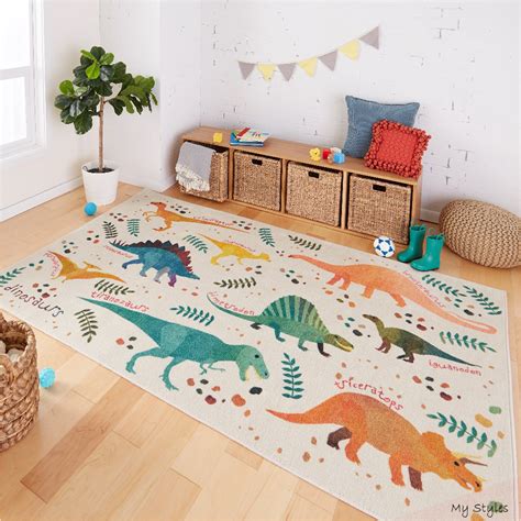 Jan 28, 2020 - Shop Mohawk Prismatic Dino Jungle Area Rug - Free Shipping Today - Overstock ...