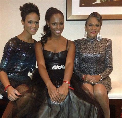 Tika Sumpter with her mom & sister | Celebrity moms, Black celebrities ...