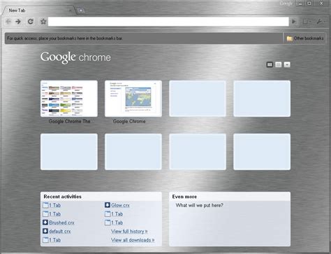 Google Chrome Themes Gallery Live