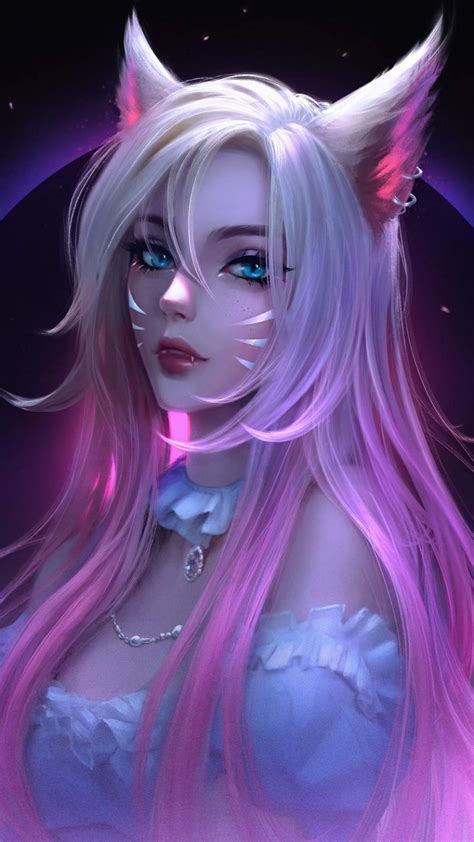 Ahri Kda Fantasy Art iPhone Wallpaper - iPhone Wallpapers