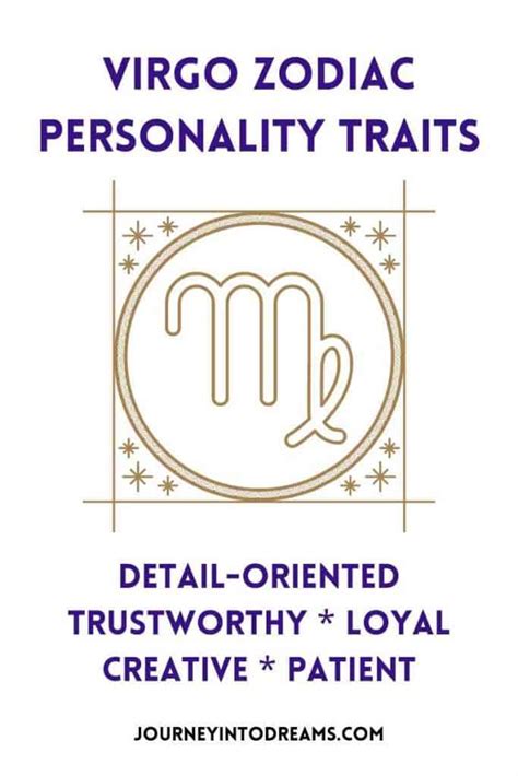 Virgo Personality Traits and Characteristics Profile