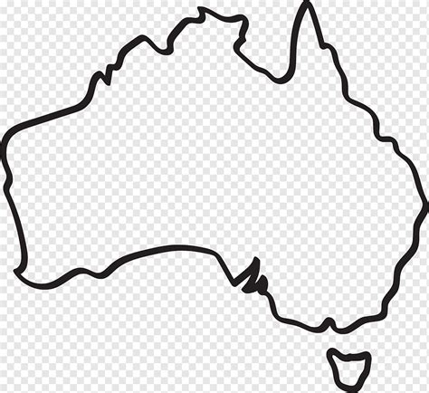 Mapa negro, dibujo de mapa de Australia, Australia, blanco, texto, mundo png | PNGWing