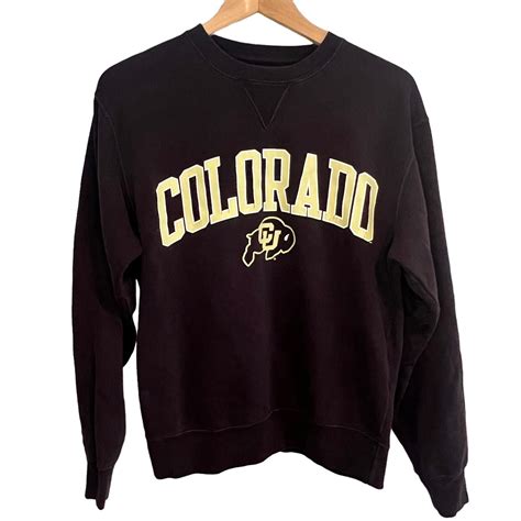 Vintage Colorado University Logo Heavyweight Crewnec… - Gem