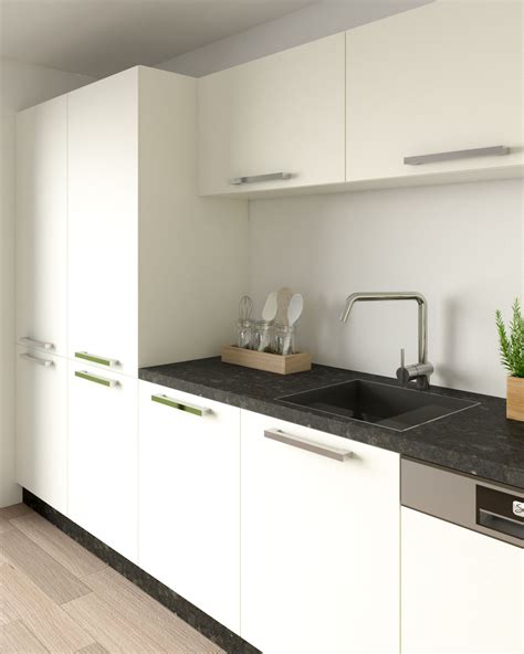 White Kitchen Cupboards With Black Countertops – Kitchen Info