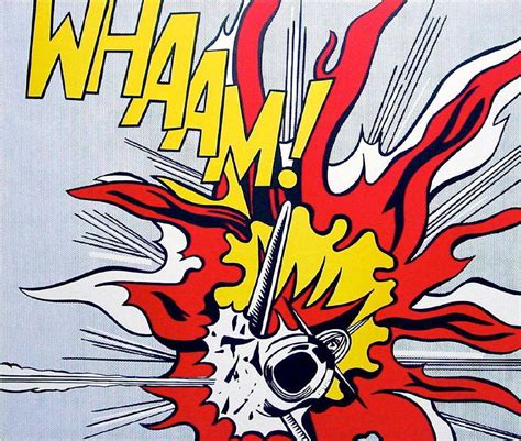 Roy Lichtenstein Whaam! 1986 Ltd Edition #682/3000