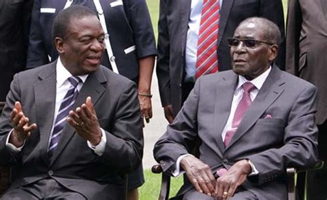 Emmerson Mnangagwa Sworn In As Zimbabwe's Vice-President