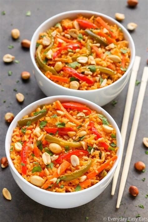 This Thai Curried Vegetable Rice recipe is spicy, satisfying and perfect for busy weeknight ...