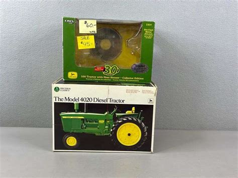 John Deere 530 With Heat Houser & Model 4020 Diesel Tractor Boxes - United Edge Real Estate ...