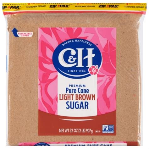 C&H® Pure Golden Brown Cane Sugar, 2 lb - Mariano’s