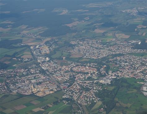 Premium Photo | Aerial view of german landscape