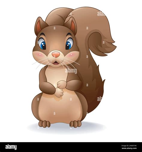 Cartoon squirrel hi-res stock photography and images - Alamy