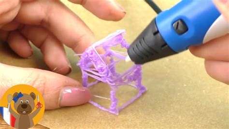 Stylo 3D - Premier test avec le stylo 3D | Dessiner une maison en 3D | Victorstar 3D Pen ...