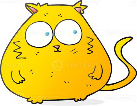 cartoon fat cat 44291948 PNG