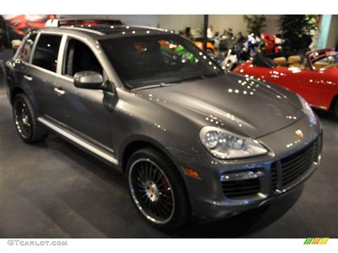 2008 Meteor Grey Metallic Porsche Cayenne Turbo #18510756 Photo #2 ...