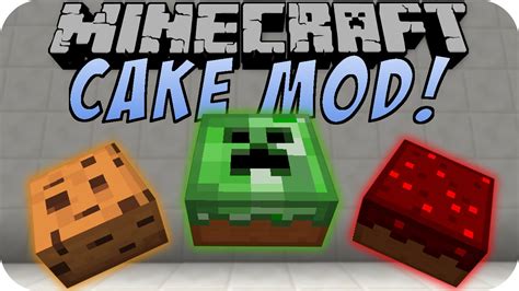 Minecraft CAKE MOD (TNT Cake, Brownie) [Deutsch] - YouTube