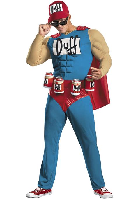 Duffman Costume, The Simpsons | Disfraz de duffman, Disfraces para ...