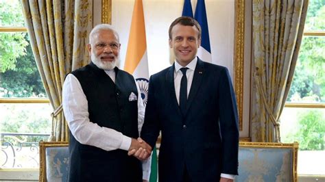 French president Emmanuel Macron accepts Narendra Modi's invitation to ...