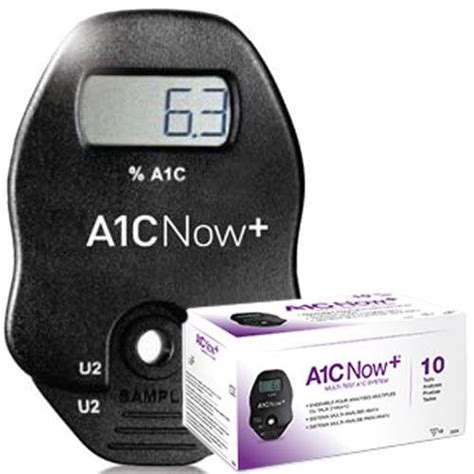 A1CNow Test Kit A1C Diabetes Monitoring Blood Sample 10 Tests - Walmart ...