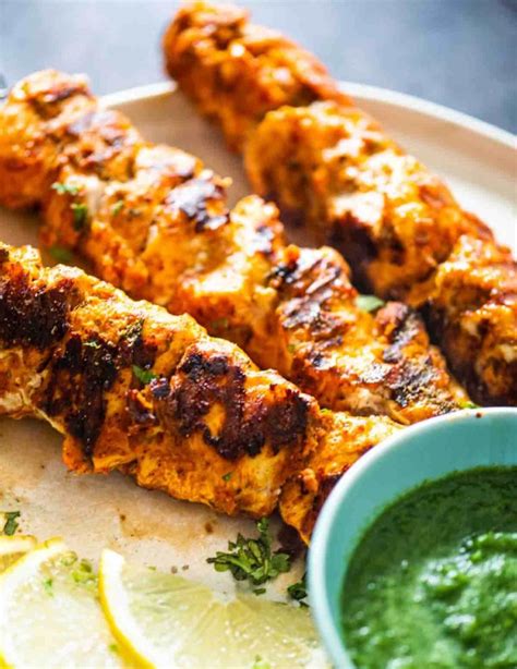 Tandoori Chicken Tikka (Oven or Stovetop or Grill) - Caramel Tinted Life