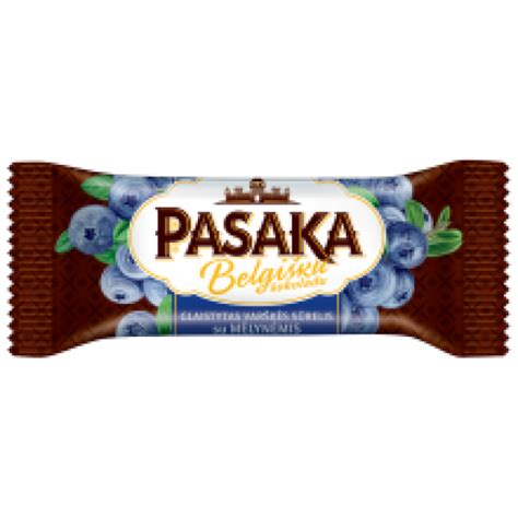 Pasaka - Glazed Curd Cheese Bar with Blueberry and Belgian Chocolate 40g