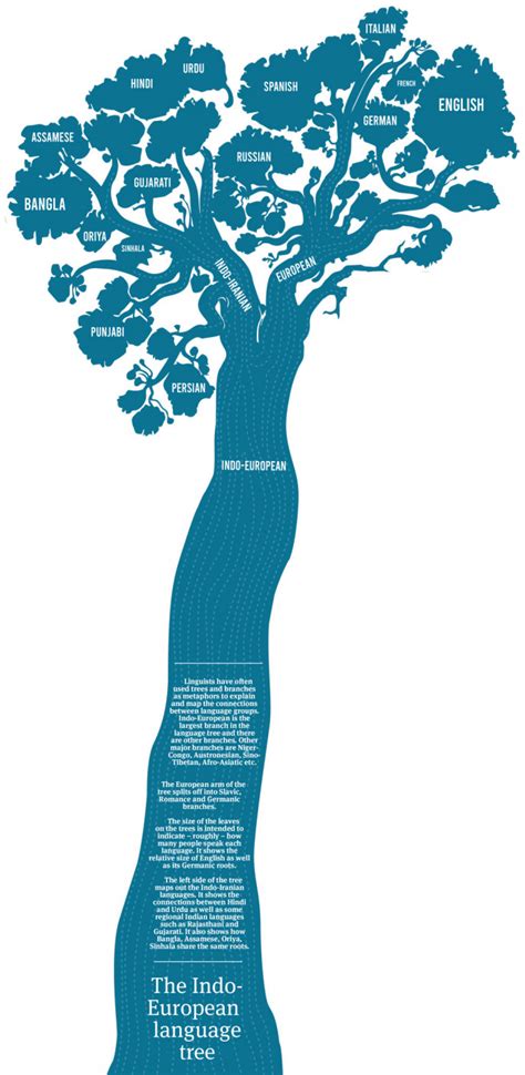 A language family tree | The Business Standard