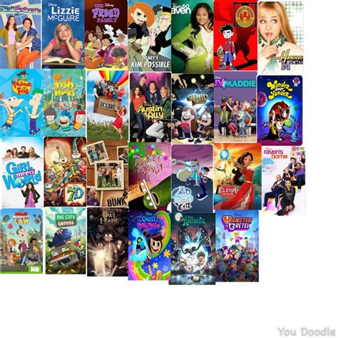 Disney channel shows (2000-2022) 2023 UPDATE by chikamotokenji on DeviantArt