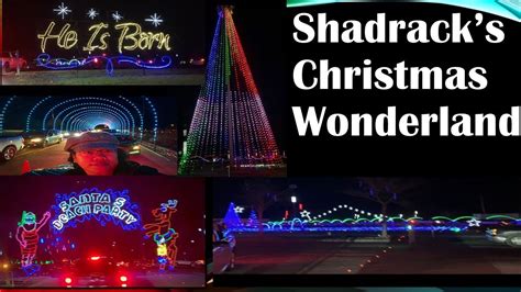 Shadrack's Christmas Wonderland at Smokies Baseball Stadium - YouTube