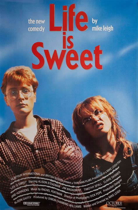 Life Is Sweet Original 1990 U.S. One Sheet Movie Poster - Posteritati ...