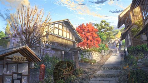 Anime Village Wallpapers - Top Free Anime Village Backgrounds - WallpaperAccess