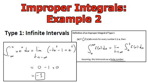 Improper Integrals: Example 2: x*e^x - YouTube