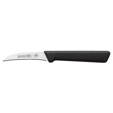 Mundial 0541-3 Antimicrobial Peeling / Tourne' Paring Knife with Black ...