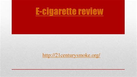 E cigarette reviews by PushyFifth516 - Issuu