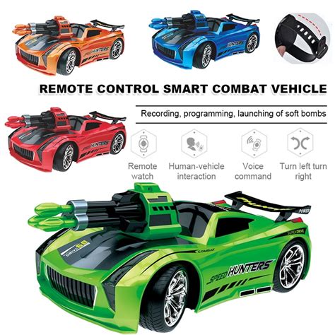 Zacharyer Smart Voice Remote Control Cars, 2.4GHz Fast Race Stunt ...