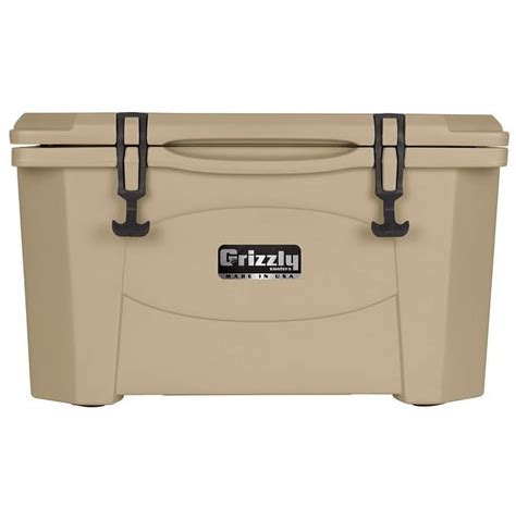 Grizzly Coolers 60 Quart RotoMolded Cooler Tan, G60TAN - Walmart.com