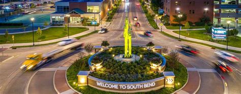 Public art pilot targets South Bend roundabouts with help from Notre Dame sculptor Rev. Austin ...