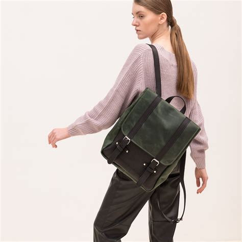 Leather Backpack Women,brown Women Backpack,waterproof Rucksack,leather ...