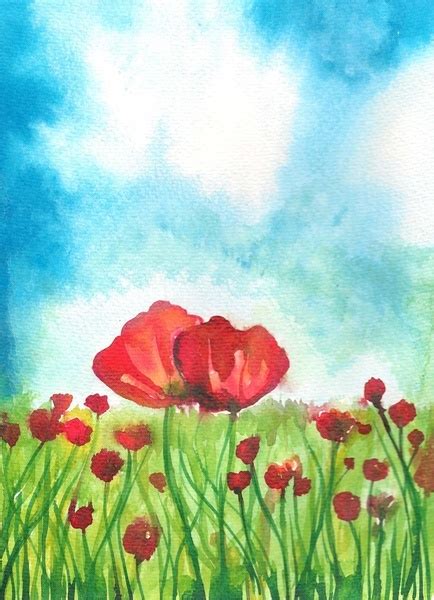 Poppies Art Print by eefak | Society6 | Poppy art, Art prints, Autumn art