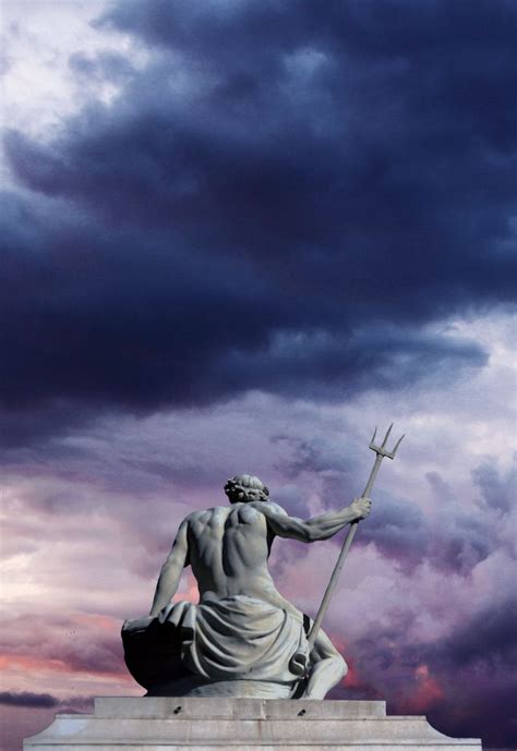 Poseidon (by L&CoolJ) | Art wallpaper iphone, Greek mythology art ...