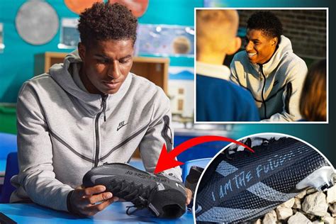 Man Utd star Marcus Rashford to line up for England vs Belgium in black boots adorned with 40 ...