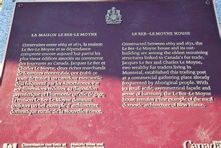 Plaque commémorative, 1, chemin du Musée (Lachine) | Flickr