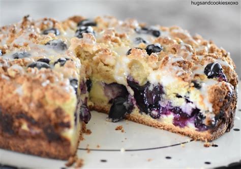 Blueberry Cream Cheese Crumb Cake