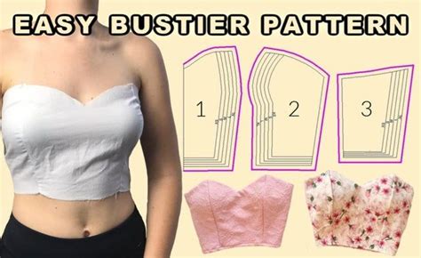 Free patern for sweetheart bustier top! - freepatterns | Diy sewing ...