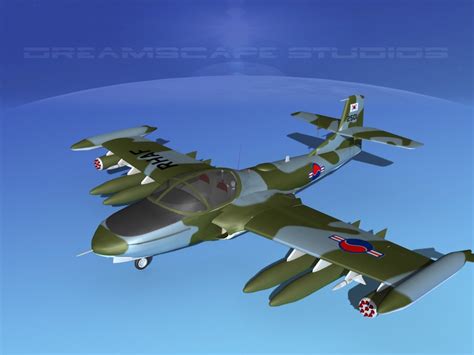 3d Model Cessna A-37 Dragonfly