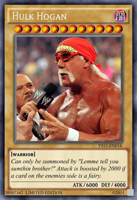 Can Hulk Hogan memes come back or have they been used yet? (The yu gi ...